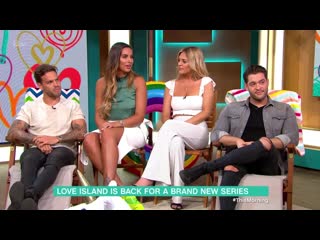 danielle and the 2017 love islanders: this morning